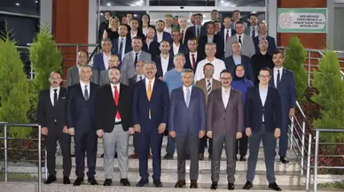 Rize Valiliği'nde atama alan müdürler için veda programı düzenlendi