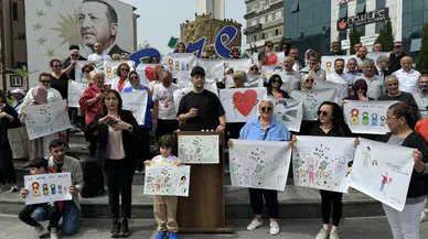 Rize'de kalp nakli bekleyen Esila için organ bağışı kampanyası düzenlendi