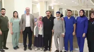 "Bir deri, bir kemik" geldiği hastanede vücuduna yayılan kanserden kurtuldu