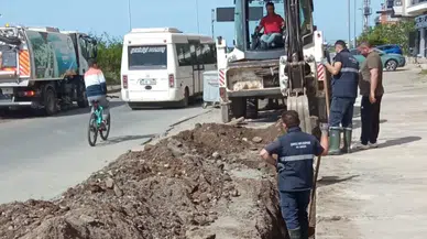 Çayeli'deki altyapı yatırımları devam ediyor