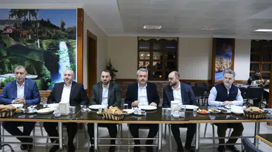 Rize Valisi Baydaş, Gürcistan Müftüleriyle sahurda bir araya geldi