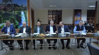 Vali Baydaş Gürcistan'daki din görevlileriyle sahur yaptı