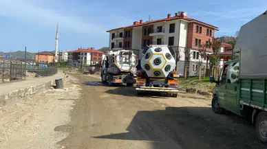 Güneysu Belediyesi mahallelerdeki çalışmalarına devam ediyor