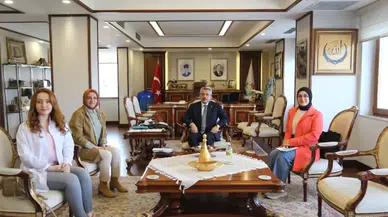 Vali Baydaş misafirlerini kabul etti