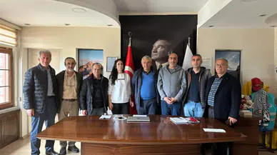 Sağlık emekçileri sendikasından Başkan Çervatoğlu'na ziyaret