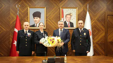 Emniyet teşkilatından Vali Baydaş'a ziyaret