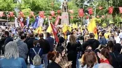 Trabzon'da eğitim sendikalarından okul müdürünün öldürülmesine tepki