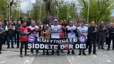 Doğu Anadolu'da eğitim sendikalarından okul müdürünün öldürülmesine tepki