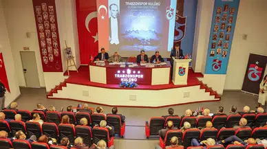 Trabzonspor'un 56. Olağan Divan Genel Kurul Toplantısı yapıldı