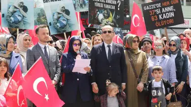 YAĞCITEKİN: GAZZELİ ANNELER İÇİN SUSMUYORUZ