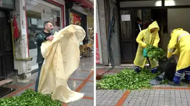 Rizeli Çay Üreticisi, Bir Çuval Çayı Akp İl Başkanlığı Önüne Döktü