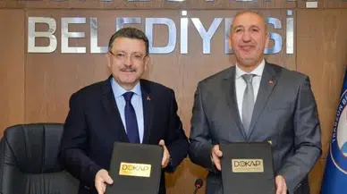 Trabzon'da Yeşil Yol Projesi'nde yayla yollarının yapımı için protokol imzalandı