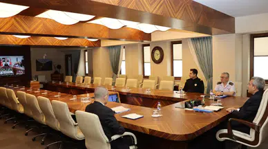 81 İlde gerçekleşen ortak toplantıya Vali Baydaş'da katıldı