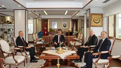 Vali Baydaş konuklarını ağırladı