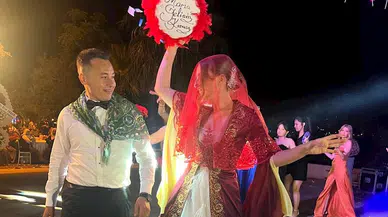 Sibiryalı geline Türk usulü düğün