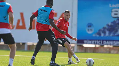 Samsunspor, Alanyaspor maçının hazırlıklarını sürdürdü