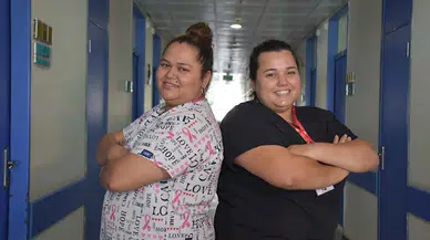 Hemşire kardeşlerden dayanışma örneği