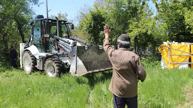 Yaylada yıkım gerginliği
