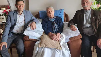 Trabzonspor Divan Kurulu Başkanı Ören'den eski başkan Erdem'e ziyaret