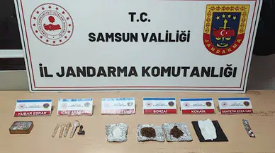 Samsun'da uyuşturucu ticaretine 1 gözaltı