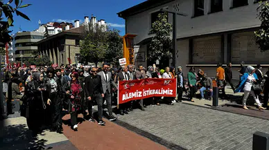 Trabzon'da "Ailemiz İstikbalimiz" yürüyüşü gerçekleştirildi