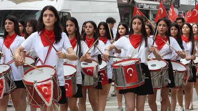 Samandağ’da 19 Mayıs Gençlik Yürüyüşü düzenlendi 