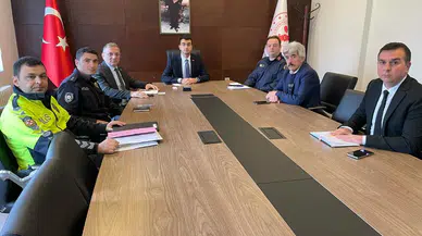 Kalkandere'de "Trafik Komisyonu Toplantısı" düzenlendi