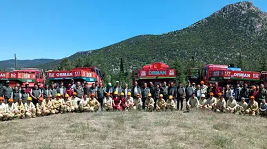 Bucak'ta orman personeli yangına hazır 