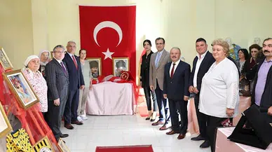Merzifon'da kursiyerlerin yaptığı ürünler sergilendi