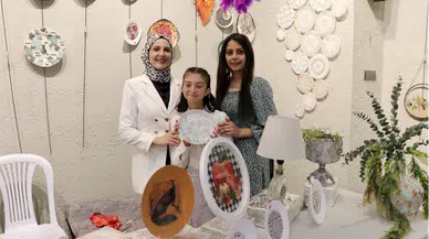 Trabzon'da özel eğitim öğrencilerinin ürettiği ürünler sergileniyor