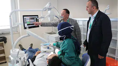 Özbekistan'dan gelen üniversite heyeti Türk diş hekimlerinin deneyimlerinden faydalanıyor