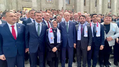 Karabük heyeti, AK Parti Grup Toplantısı'na katıldı