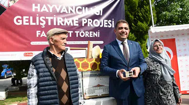 Düzce'de 30 arıcıya ana arı ve arı kolonisi desteğinde bulunuldu