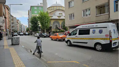 Çorum'da iki grup arasındaki silahlı çatışma güvenlik kamerasına yansıdı