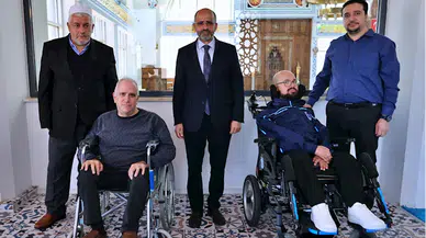 Samsun'da Alaaddin Camisi'ndeki düzenlemeler engelli bireylerin ibadetlerini kolaylaştırıyor