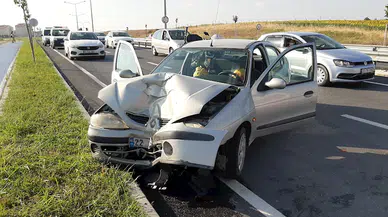 Edirne'de 2023'teki trafik kazalarında 55 kişi hayatını kaybetti