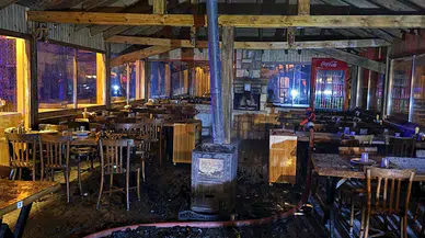 Bolu Dağı'nda dinlenme tesisinde çıkan yangın söndürüldü