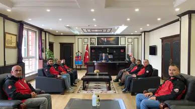 İDAK'dan Kaymakam Özdak'a ziyaret