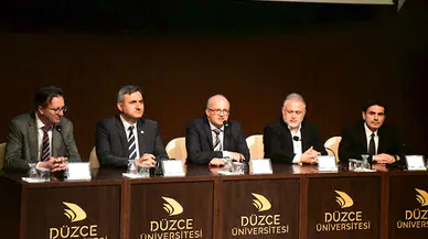 TÜRKSAT Uydu Hizmetleri Genel Müdür Yardımcısı Demirel, Düzce'de panelde konuştu: