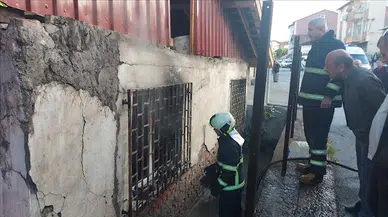 Karabük'te müstakil evde çıkan yangın hasara yol açtı