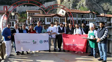 Suudi Arabistan'dan seyahat acentelerinin temsilcileri Amasya'yı gezdi