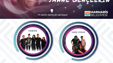 Marmaris'te sahne gençlerin