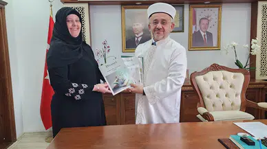 ABD'li kadın evlendikten sonra yerleştiği Bayburt'ta Müslüman oldu