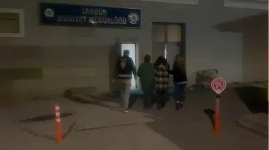 Hırsızlık yaptıkları iddiasıyla aranan 2 kadın Samsun'da suçüstü yakalandı