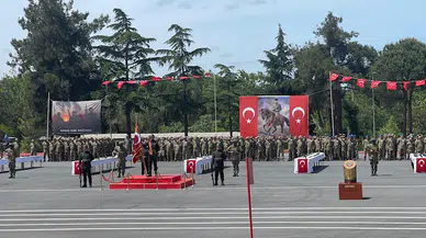 Beyoğlu’nda engelliler için temsili askerlik töreni yapıldı 