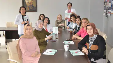 Gümüşhacıköy'de öğretmenlere hipertansiyon konusunda bilgilendirme yapıldı