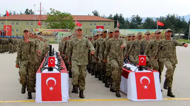 Isparta Dağ Komando Okulu'nda 169 sözleşmeli er yemin etti 