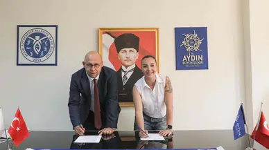 Aydın BŞB'de Gizem sözleşmesini yeniledi
