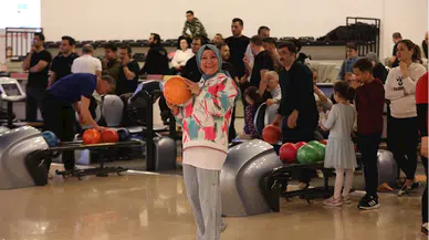 Samsun'da hakim ve savcılar bowling turnuvasında karşılaştı