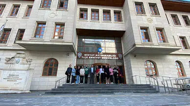 Polis olmak isteyen kız öğrencilerden, emniyete ziyaret